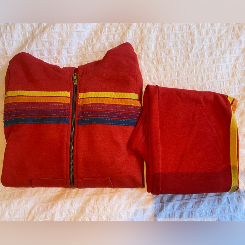 Aviator Nation sweatshirt and pants set.